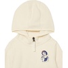 Amazon Essentials Disney | Marvel | Star Wars | Princess Girls and Toddlers’ Polar Fleece Full-Zip Hooded Jacket(Snow White)