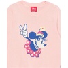 Amazon Essentials Disney | Marvel | Star Wars | Princess Girls and Toddlers’ Soft Long Sleeve Crewneck Pullover Sweaters(Minnie Peace – Girls)
