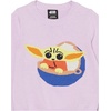 Amazon Essentials Disney | Marvel | Star Wars | Princess Girls and Toddlers’ Soft Long Sleeve Crewneck Pullover Sweaters(Star Wars Grogu – Girls)