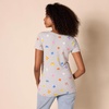 Amazon Essentials Disney | Marvel | Star Wars | Princess Women’s Classic-Fit Short-Sleeve V-Neck T-Shirt, Multipacks(Disney Alice)