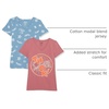 Amazon Essentials Disney | Marvel | Star Wars | Princess Women’s Classic-Fit Short-Sleeve V-Neck T-Shirt, Multipacks(Spider-man Thok)