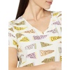 Amazon Essentials Disney | Marvel | Star Wars | Princess Women’s Classic-Fit Short-Sleeve V-Neck T-Shirt, Multipacks(Star Wars Pennant)