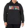 Amazon Essentials Disney | Marvel | Star Wars | Princess Women’s Fleece Hooded Pullover Sweatshirts (Available in Plus Size)(Marvel Character Logo)