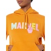 Amazon Essentials Disney | Marvel | Star Wars | Princess Women’s Fleece Hooded Pullover Sweatshirts (Available in Plus Size)(Marvel Peace)