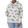 Amazon Essentials Disney | Marvel | Star Wars | Princess Women’s Fleece Hooded Pullover Sweatshirts (Available in Plus Size)(Minnie Icons)