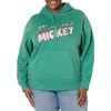 Amazon Essentials Disney | Marvel | Star Wars | Princess Women’s Fleece Hooded Pullover Sweatshirts (Available in Plus Size)(Minnie Mickey)