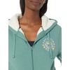 Amazon Essentials Disney | Marvel | Star Wars | Princess Women’s Fleece Sherpa-Lined Full-Zip Hooded Sweatshirt(Star Wars Tatooine Sun)