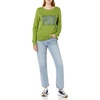 Amazon Essentials Disney | Marvel | Star Wars | Princess Women’s Long Sleeve Fleece Crew Sweatshirts(Marvel Wakanda Forever)