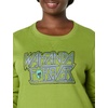 Amazon Essentials Disney | Marvel | Star Wars | Princess Women’s Long Sleeve Fleece Crew Sweatshirts(Marvel Wakanda Forever)
