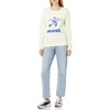 Amazon Essentials Disney | Marvel | Star Wars | Princess Women’s Long Sleeve Fleece Crew Sweatshirts(Minnie Joy)