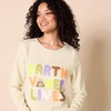 Amazon Essentials Disney | Marvel | Star Wars | Princess Women’s Long Sleeve Fleece Crew Sweatshirts(Star Wars Vader Lives)