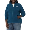 Amazon Essentials Disney | Marvel | Star Wars | Princess Women’s Long Sleeve Polar Fleece Full-Zip Mock Outerwear Jacket(Star Wars Logo)