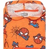 Amazon Essentials Disney | Marvel | Star Wars Boys and Toddlers’ Lightweight Hooded Long-Sleeve T-Shirts, Pack of 2(2-pack Marvel Spider-man Web)