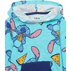 Amazon Essentials Disney | Marvel | Star Wars Boys and Toddlers’ Lightweight Hooded Long-Sleeve T-Shirts, Pack of 2(2-pack Stitch Treats)