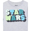 Amazon Essentials Disney | Marvel | Star Wars Boys and Toddlers’ Long-Sleeve 2-in-1 T-Shirts, Pack of 2(Star Wars Logocamo)