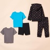 Amazon Essentials Disney | Marvel | Star Wars Boys and Toddlers’ Outfit Sets, Pack of 5(5-piece Nightmare Jack Set)