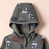 Amazon Essentials Disney | Marvel | Star Wars Boys and Toddlers’ Polar Fleece Full-Zip Hooded Outerwear Jacket(Star Wars Vader)