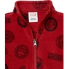 Amazon Essentials Disney | Marvel | Star Wars Boys and Toddlers’ Polar Fleece Full-Zip Mock Winter Outerwear Jackets(Marvel Logo Icon Print)
