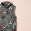 Amazon Essentials Disney | Marvel | Star Wars Boys and Toddlers’ Polar Fleece Puffer Vests(Star Wars Vader)