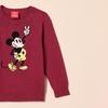 Amazon Essentials Disney | Marvel | Star Wars Boys and Toddlers’ Relaxed-Fit Cotton Pullover Crewneck Sweaters(Happy Mickey – Boys)