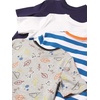 Amazon Essentials Disney | Marvel | Star Wars Boys and Toddlers’ Short-Sleeve T-Shirts, Multipacks(4-pack Frozen 2 Genius)