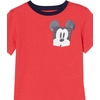 Amazon Essentials Disney | Marvel | Star Wars Boys and Toddlers’ Short-Sleeve T-Shirts, Multipacks(4-pack Mickey Americana)