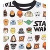 Amazon Essentials Disney | Marvel | Star Wars Boys and Toddlers’ Short-Sleeve T-Shirts, Multipacks(4-pack Star Wars Donut)