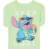 Amazon Essentials Disney | Marvel | Star Wars Boys and Toddlers’ Short-Sleeve T-Shirts, Multipacks(4-pack Stitch Beach)