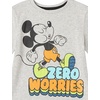 Amazon Essentials Disney | Marvel | Star Wars Boys and Toddlers’ Short-Sleeve T-Shirts, Multipacks(Green/Orange/Yellow/Mickey Print)