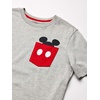 Amazon Essentials Disney | Marvel | Star Wars Boys and Toddlers’ Short-Sleeve T-Shirts(4-pack Mickey Awesome)