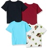 Amazon Essentials Disney | Marvel | Star Wars Boys and Toddlers’ Short-Sleeve T-Shirts(Marvel Miles Morales)