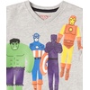 Amazon Essentials Disney | Marvel | Star Wars Boys and Toddlers’ Short-Sleeve V-Neck Cotton Jersey T-Shirts, Pack of 4(4-pack Marvel Squad)