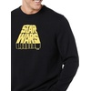 Amazon Essentials Disney | Marvel | Star Wars Men’s Crewneck Pullover Sweaters(Star Wars Logo)