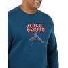 Amazon Essentials Disney | Marvel | Star Wars Men’s Fleece Crewneck Sweatshirt(Marvel Black Panther)