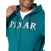Amazon Essentials Disney | Marvel | Star Wars Men’s Fleece Full-Zip Hoodie Sweatshirts – Discontinued Colors(Pixar Logo)