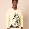 Amazon Essentials Disney | Marvel | Star Wars Men’s Long-Sleeve T-Shirts, 29″ Length(2-pack Star Wars Mando Logo)