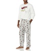 Amazon Essentials Disney | Marvel | Star Wars Men’s Soft & Comfortable Flannel Pajama Sleep Sets(Marvel Thor)