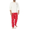 Amazon Essentials Disney | Marvel | Star Wars Men’s Soft & Comfortable Flannel Pajama Sleep Sets(Nightmare Valentine – Mens)
