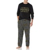 Amazon Essentials Disney | Marvel | Star Wars Men’s Soft & Comfortable Flannel Pajama Sleep Sets(Star Wars Logo – Mens Flannel)