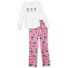 Amazon Essentials Disney | Marvel | Star Wars Women’s Flannel Pajama Sleep Sets, PJs Pants Nightwear(100% Minnie – Womens)