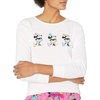Amazon Essentials Disney | Marvel | Star Wars Women’s Flannel Pajama Sleep Sets, PJs Pants Nightwear(100% Minnie – Womens)