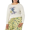 Amazon Essentials Disney | Marvel | Star Wars Women’s Flannel Pajama Sleep Sets, PJs Pants Nightwear(Marvel Black Panther)