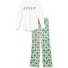 Amazon Essentials Disney | Marvel | Star Wars Women’s Flannel Pajama Sleep Sets, PJs Pants Nightwear(Mickey Holiday – Womens)
