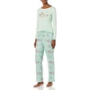 Amazon Essentials Disney | Marvel | Star Wars Women’s Flannel Pajama Sleep Sets, PJs Pants Nightwear(Mickey Winter – Womens)