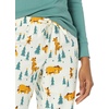 Amazon Essentials Disney | Marvel | Star Wars Women’s Flannel Pajama Sleep Sets, PJs Pants Nightwear(Pooh Holiday Forest – Womens)