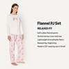 Amazon Essentials Disney | Marvel | Star Wars Women’s Flannel Pajama Sleep Sets, PJs Pants Nightwear(Princess Dreams)