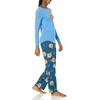 Amazon Essentials Disney | Marvel | Star Wars Women’s Flannel Pajama Sleep Sets, PJs Pants Nightwear(Star Wars Grogu – Womens)