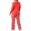 Amazon Essentials Disney | Marvel | Star Wars Women’s Flannel Pajama Sleep Sets, PJs Pants Nightwear(Star Wars Holiday)