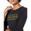 Amazon Essentials Disney | Marvel | Star Wars Women’s Flannel Pajama Sleep Sets, PJs Pants Nightwear(Star Wars Logo – Womens)
