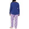 Amazon Essentials Disney | Marvel | Star Wars Women’s Flannel Pajama Sleep Sets, PJs Pants Nightwear(Star Wars Logo Leia – Womens)